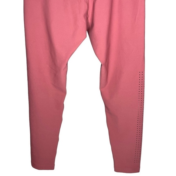 Mondetta Restored 2 Legging Orchid Shadow Laser Cut Out Dusty Rose Yoga Workout - Picture 6 of 10